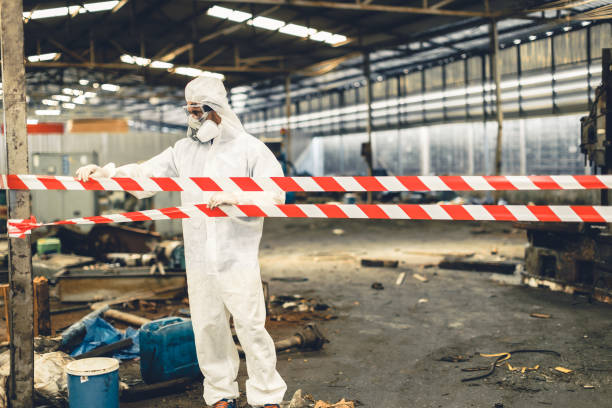 Professional Biohazard technician working in Spirit Lake, IA